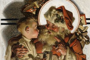 Человек, который нарисовал Санта Клауса